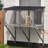 Spacious Catio With Mosquito Netting Antique Grey For Window Perch Outdoor & Indoor Use