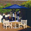 Metal Free Standing Umbrella Base