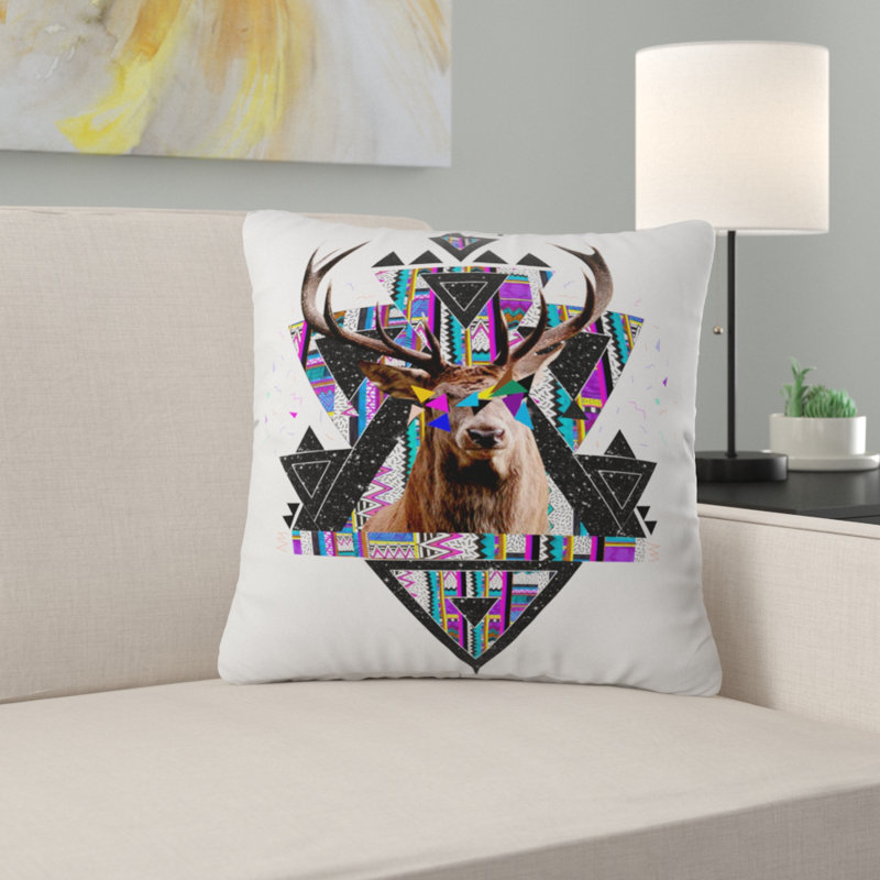 Young Memories Throw Pillow, 26" x 26"