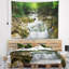 Tapisserie cascade de source naturelle-28505397