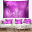 Ciel abstrait mauve vif avec étoiles tapisserie-28498164