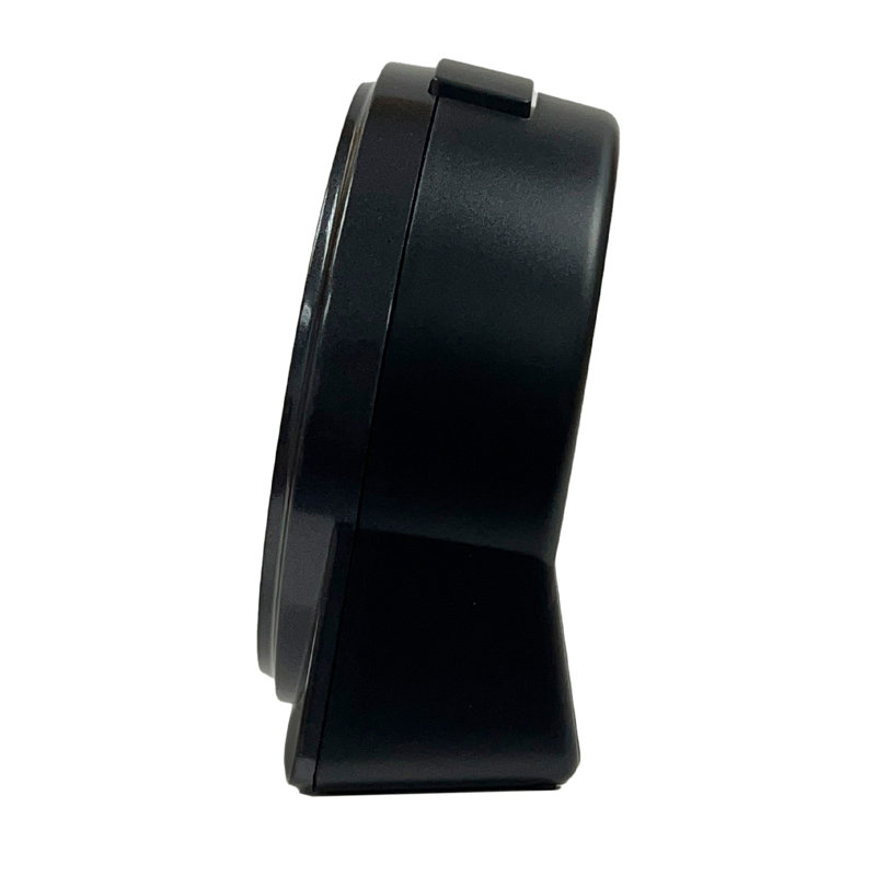QHE198KLH Alarm Clock, Black, Black