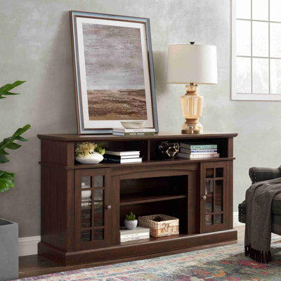 Classic TV Media Stand Modern Entertainment Console for TV Up to 65" with Open and Closed Storage Space
