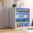 Glass Door Shoe Box Shoe Storage Cabinet With RGB Led Light-914070490-914070495