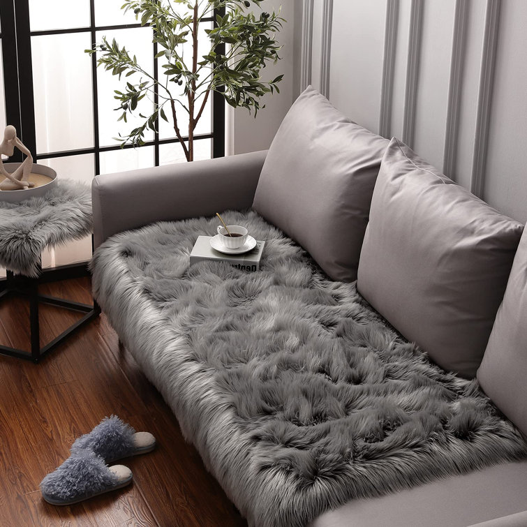 Haja Faux Sheepskin Indoor Rug
