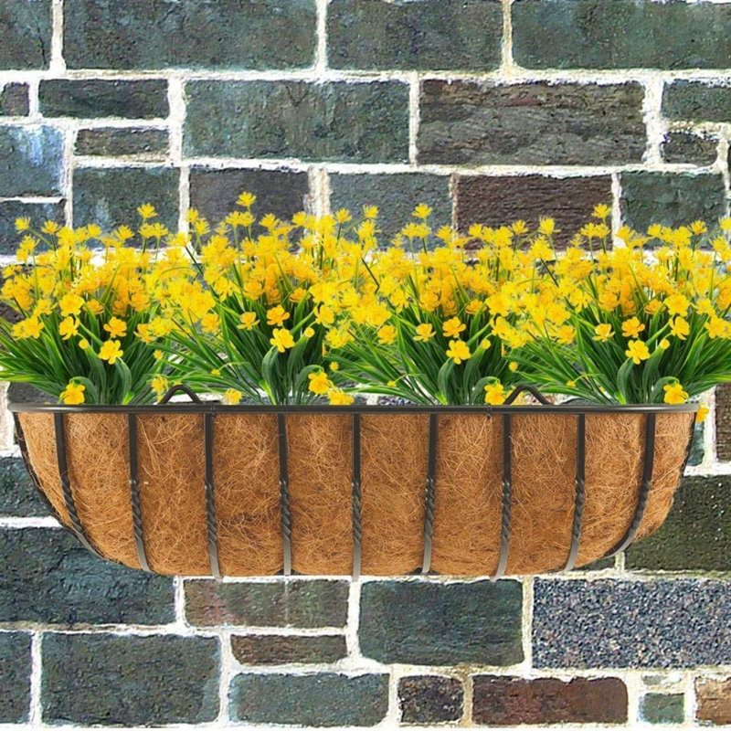 Fleurs artificielles, Jaune