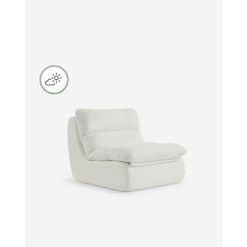 Lennox Outdoor Chair, White