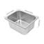  Ensemble de deux casseroles de table en acier inoxydable Callier