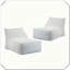 Paire de fauteuils de patio pour l'extérieur-683617858