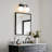 2-Light Vanity Light For Bathroom Mirror Up/Down Mount With Glass Shape-319056411