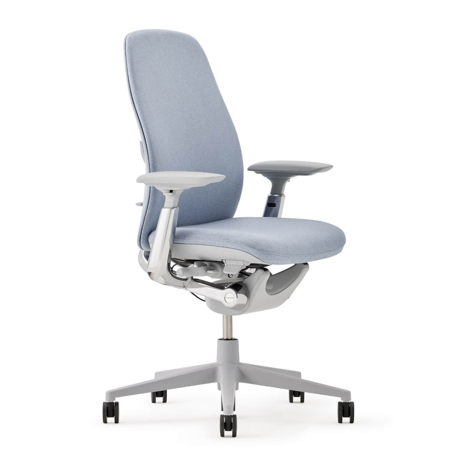 Zody Mesh Office Chair - Standard Posture Haworth Upholstery Color: Stone, Lumbar: Yes