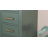 Cambridge 37'' Solid Wood Single Bathroom Vanity in Vintage Green, with 1.5'' Carrara Marble Top, Left Offset, Oval Sink-132471783-121089644