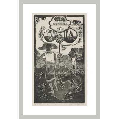 «Noa Noa (Parfum)» par Paul Gauguin - Reproduction giclée encadrée