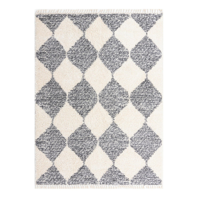 Serenity Shag Geometric Indoor Rug
