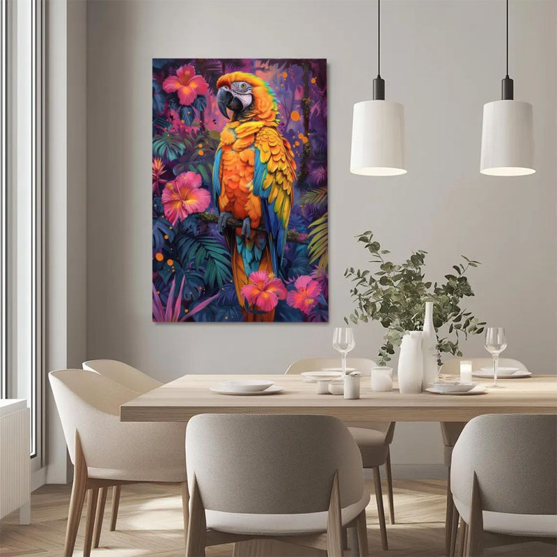 Impression sur toile encadrée 1Pc