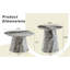 Table basse emboîtable (table basse incluse)