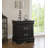 Louis Philippe Black Finish Nightstand-1991488686