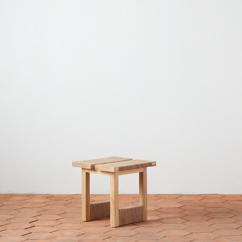 Textura Solid Wood End Table