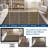 Modern Bordered Machine Washable Rug with Rubber Backing Non-Slip Low Pile Carpet for Living Room Bedroom Kitchen Dining Room-2041909088-2041909094