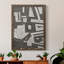 Abstract Maze II - Peinture sur toile encadrée-20137712-20137713