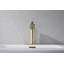 Robinet de lavabo de salle de bain monocorps moderne à poignée simple Weshi en or rose brossé, laiton massif sans plomb avec bonde escamotable et ensemble de bonde-138879064