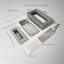 Cement Ethanol Tabletop Fireplace with Flame Guard