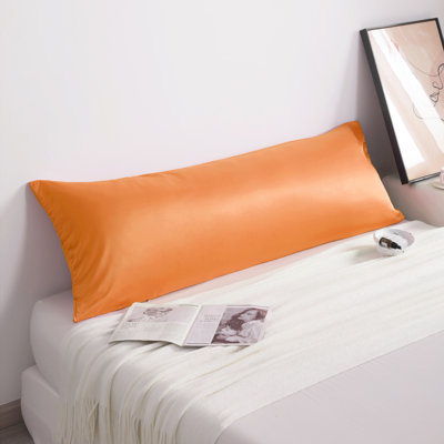 Housse de coussin satiné pour le corps, housse de coussin cachée à fermeture à glissière, refroidissement par glissement - NTBAY