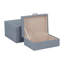Sagebrook Home Fawn Sophisticated Set of Two Decorative Boxes - MDF, Velvet Lining, and Metal Accents for Elegant Home Storage Solutions-1553496650