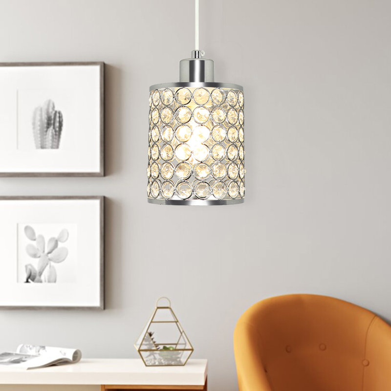 1 - Light Chrome Lantern Pendant