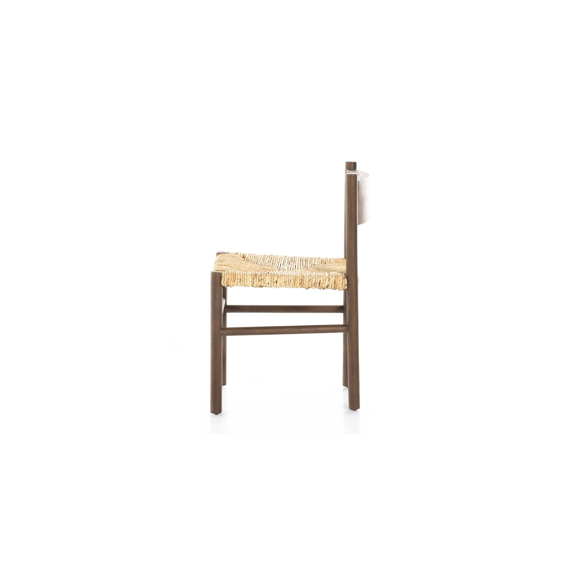 Loretta Solid Wood Side Chair, Dark Brown, Dark Brown