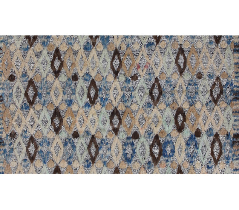 Geometric Hand Knotted 163cm X 224cm Area Rug