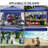 COBIZI 118" W x 118" D Pop Up Canopy Tent with 4 Sidewalls, UPF 50+Waterproof Outdoor Canopy with Air Vent-99673083