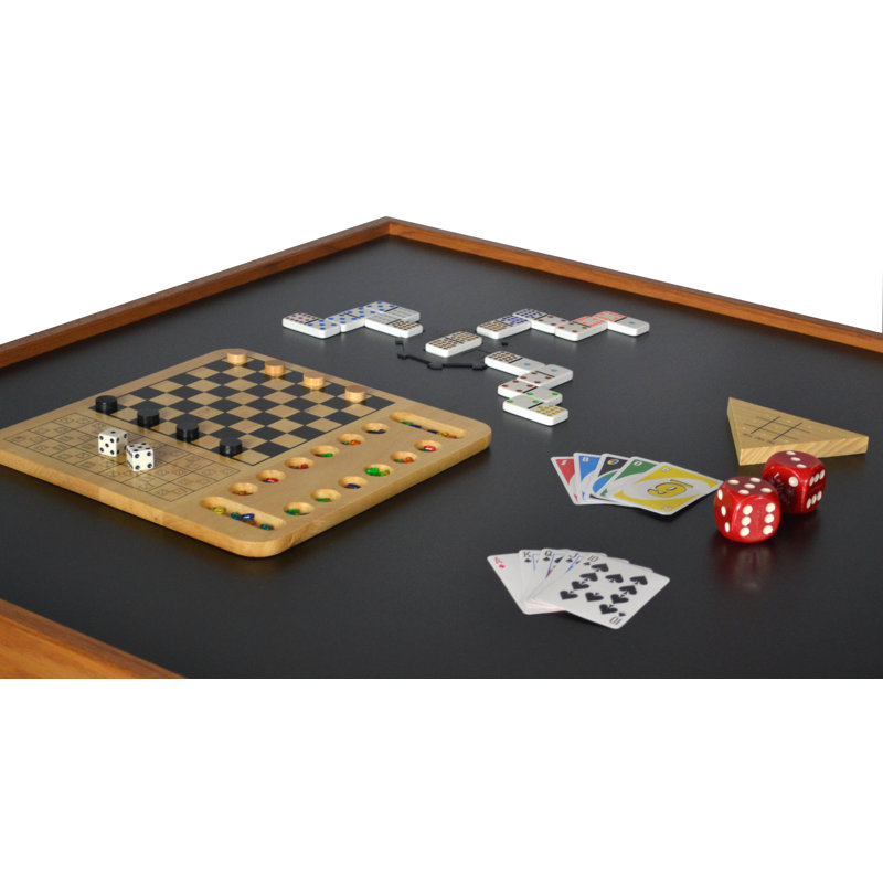 Table 35 "Domino et Mahjong en chêne rouge, Chêne espagnol