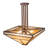 Tiaisha Glass Semi Flush Mount
