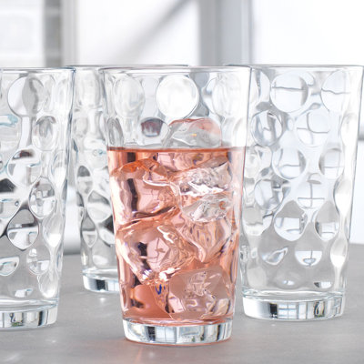 Oolitic 17oz. Highball Glass Set