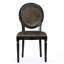 Chaise d'appoint rembourrée à dossier Roi Louis Jamar-23058570