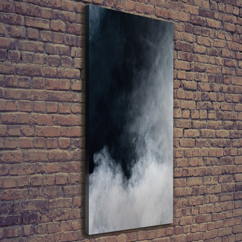White Smoke - Wrapped Canvas Print