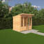 Parham Pent 7 ft x 5 ft Shiplap Summerhouse