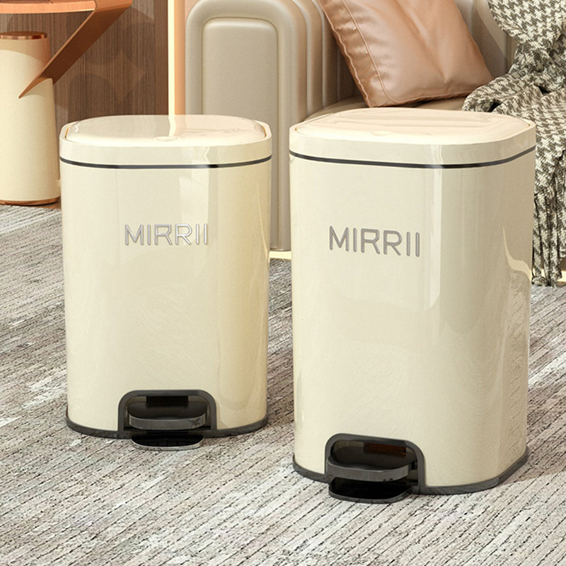 PP Manual Lift Waste Bin, 10L