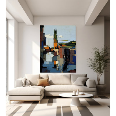 Paysage de banlieue