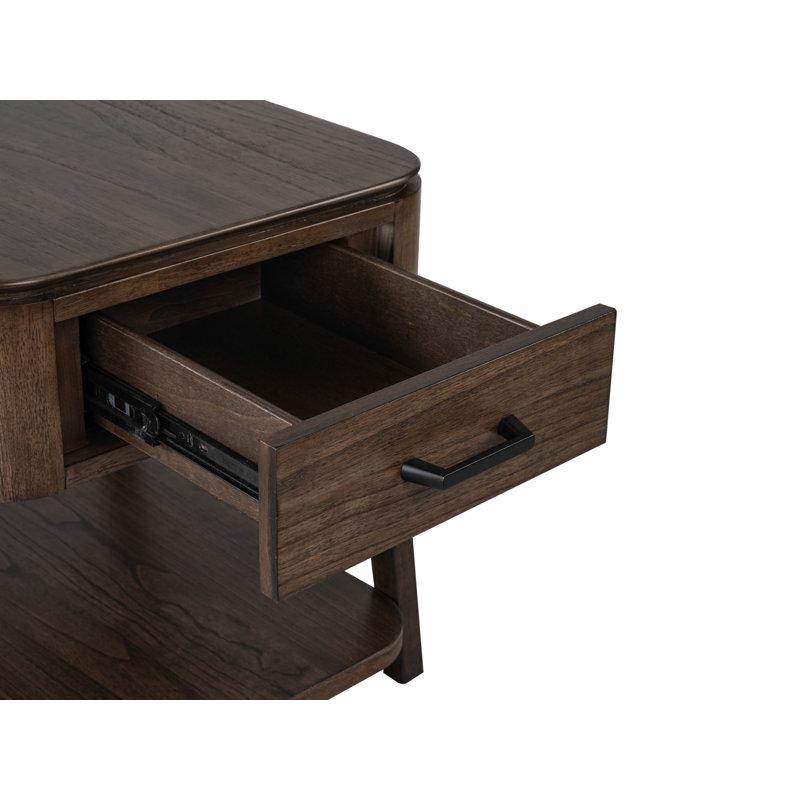 Table basse Carsonville, 2 pièces: table basse, table de bout