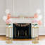 2 pièces 23,6 pouces de mariage en métal or mariage Vase colonne colonne géométrique centre de table présentoir de fleurs pour la fête, la maison, les décorations de fête-125368785-125368786
