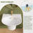 Compact Wall Mount Bathroom Sink 22 Inches White Ceramic Arc Wall Hung Vessel Floating Sink With Overflow And Single Faucet Hole