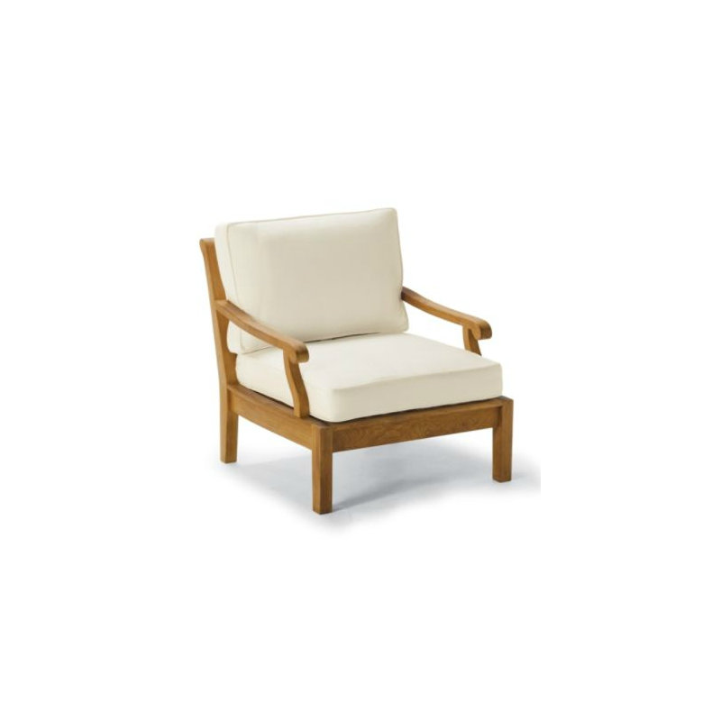 Sack Outdoor Teak Lounge Chair