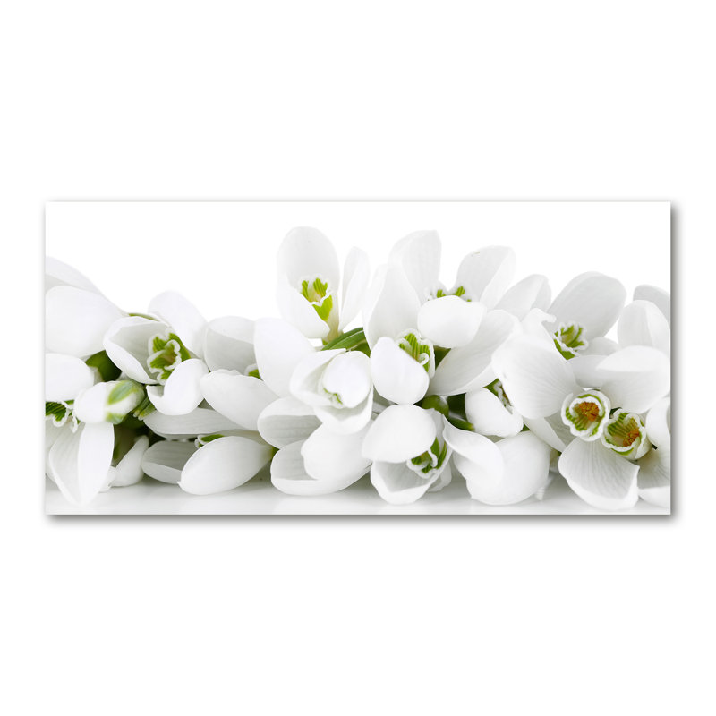 Snowdrops - Wrapped Canvas Print