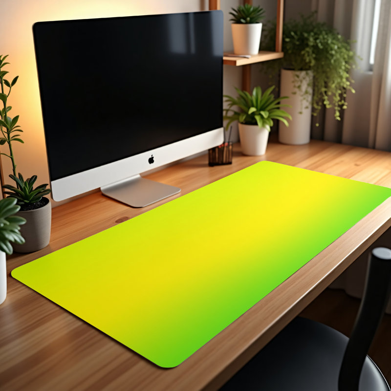 Polyester Desk Pad, 14.4x12.1