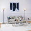 Lampe sur pied 66 po Karun