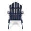 Chaises Adirondack pliables en bois, conception rustique moderne pour patio