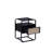 Colson Black Finish Accent Table