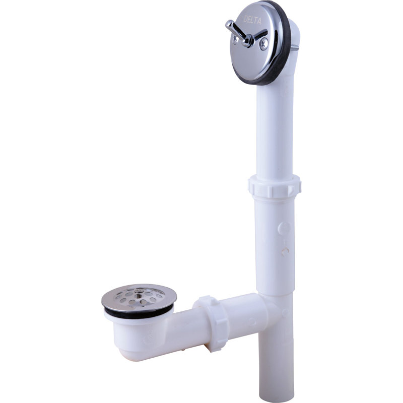Drain de baignoire avec trop-plein Classic, Chrome